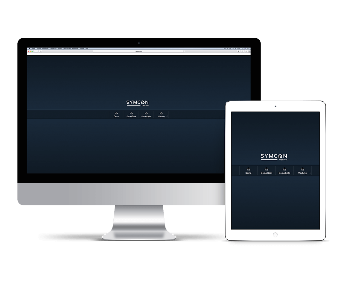 Symcon Browser Demo jetzt gleich bei Ihnen zu Hause testen