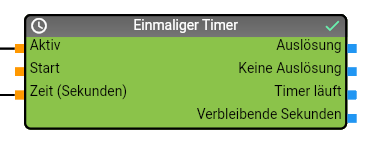 Modul "Einmaliger Timer"