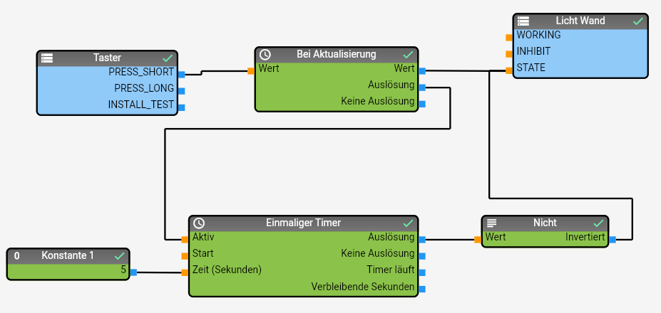 Logic plan in the Designer