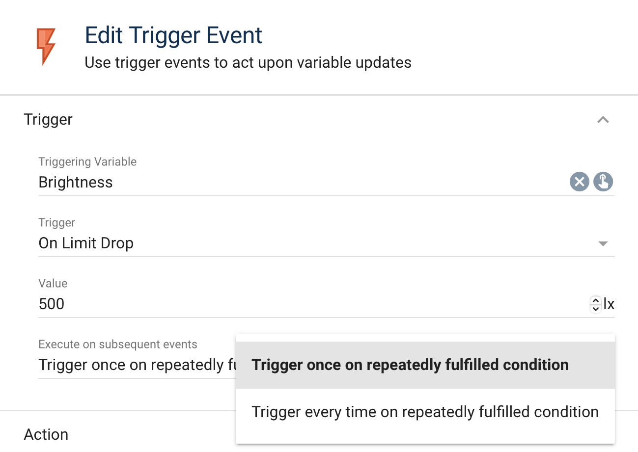 Triggering Variables