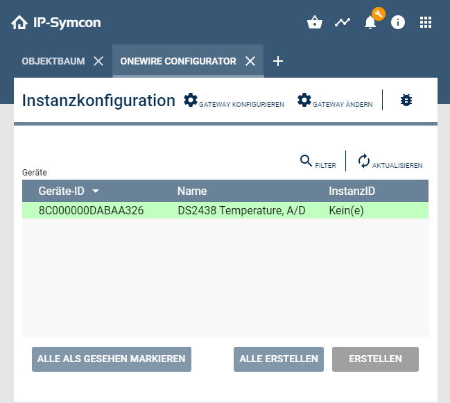 1-Wire Configurator