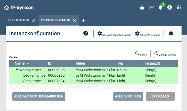 dS Configurator