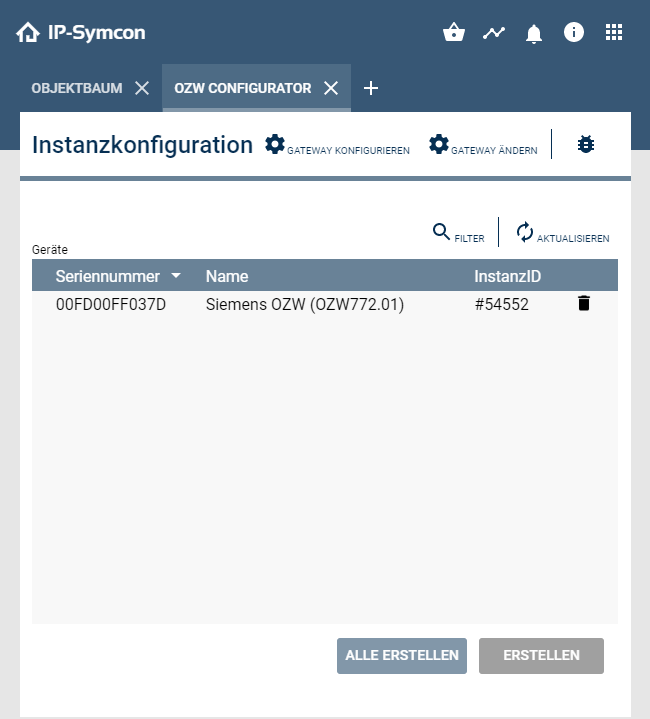 OZW Configurator