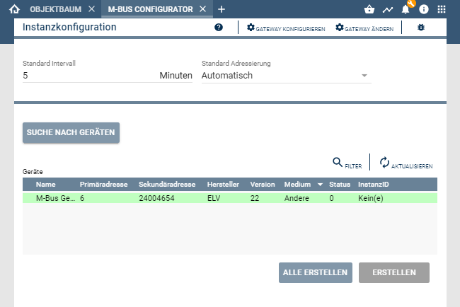 M-Bus Configurator