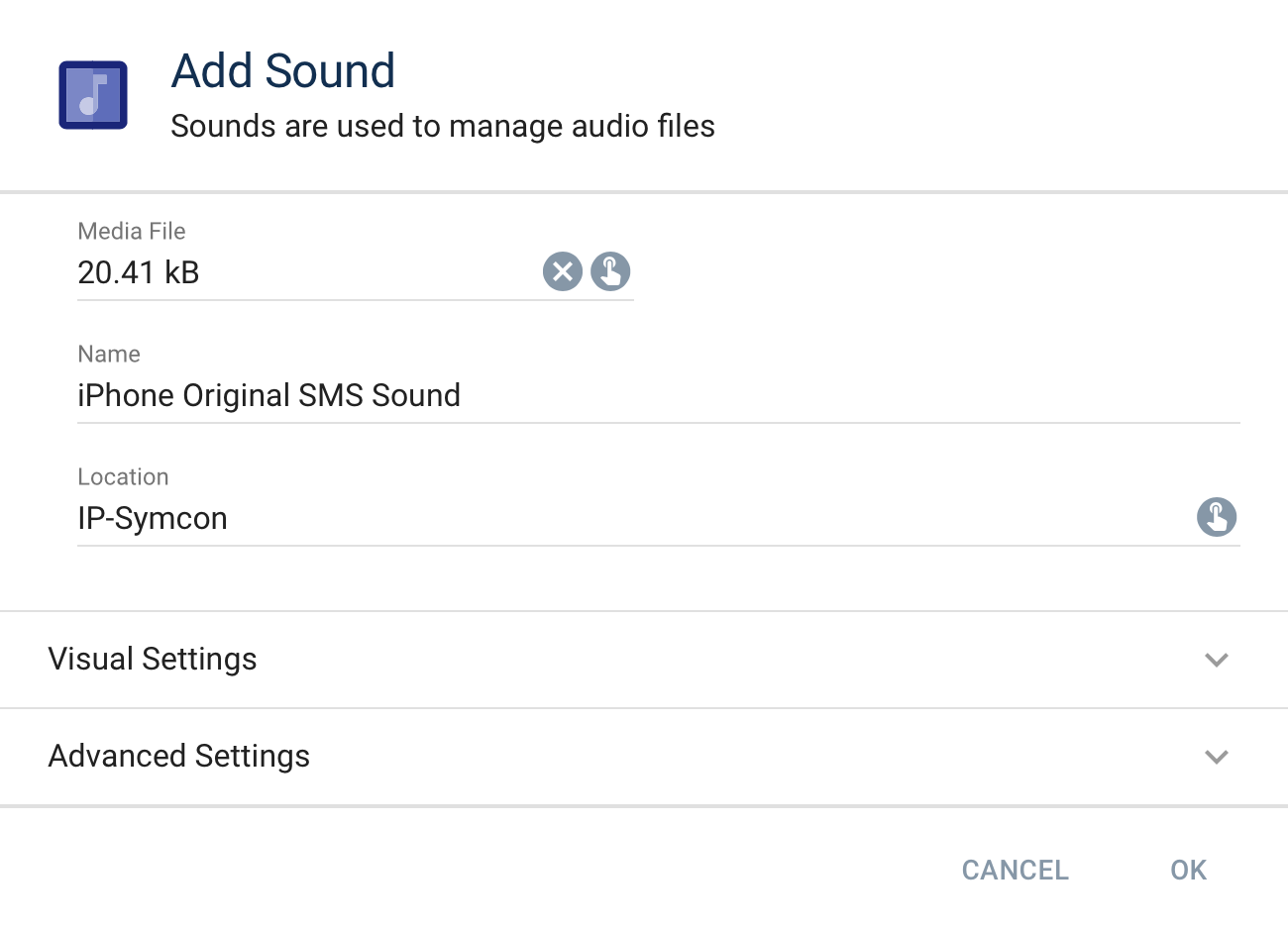 Add Sound