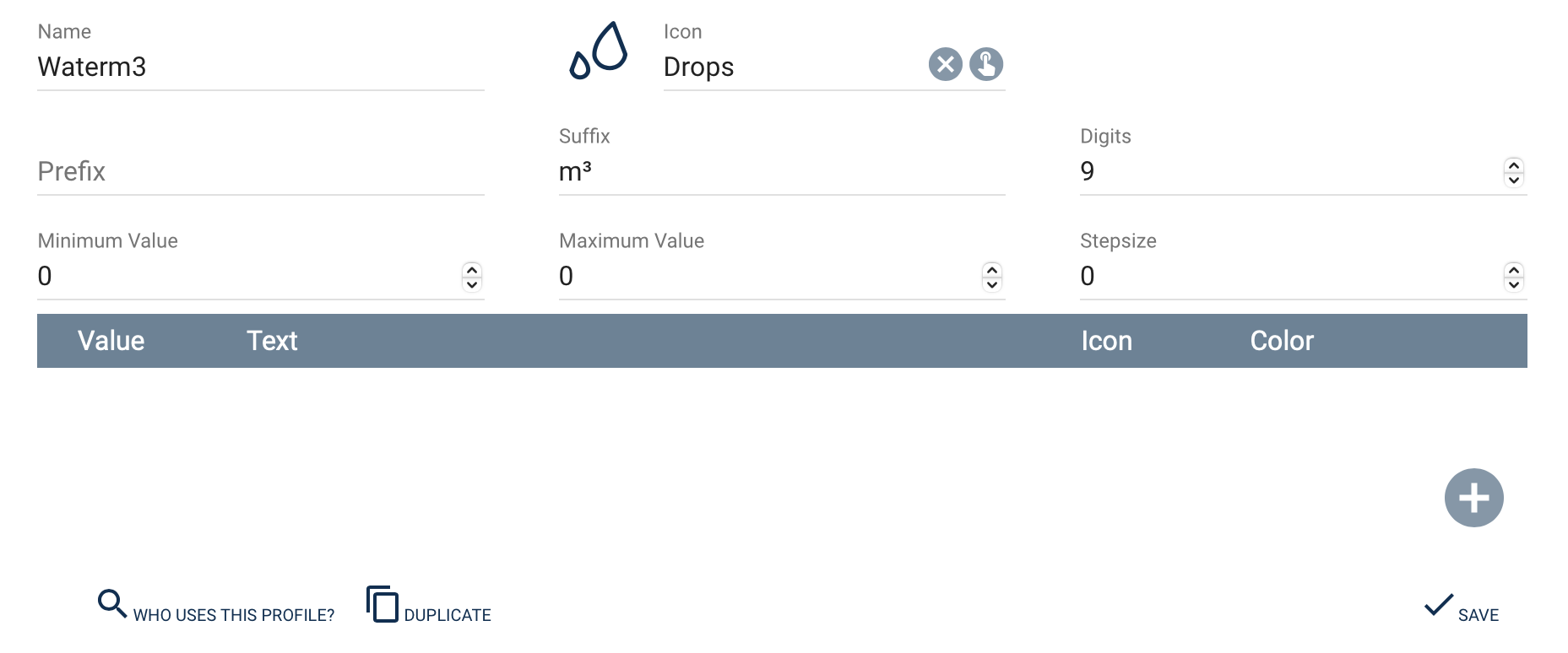 Profile Manager Settings