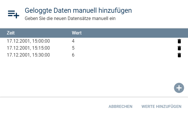 Datenimport