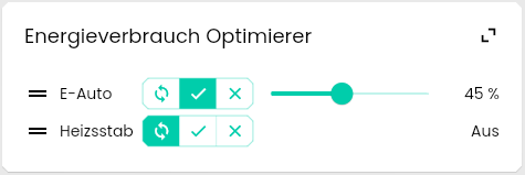 Energy Consumption Optimizer as Tile