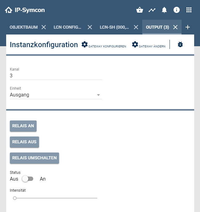 LCN: Instance-Configuration