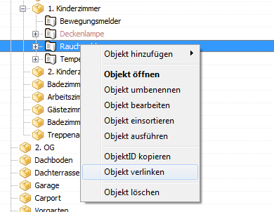 context menu